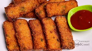 Crispy Bread Fry Bread Recipe Easy Evening Snacks [upl. by Chas428]