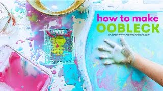 How to Make Oobleck  CREATIVE BASICS Episode 3 [upl. by Ayoras16]