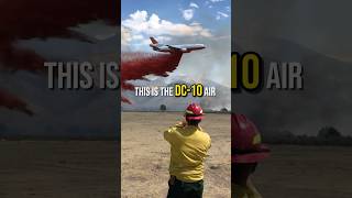 DC10 can drop 12000 gallons of fire retardant on fires shorts youtubeshorts plane fireman fire [upl. by Silbahc]