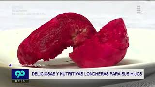 Loncheras deliciosas y nutritivas para sus hijos [upl. by Roma]