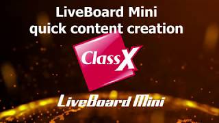 LiveBoard Mini QuickContentCreation [upl. by Gardas]