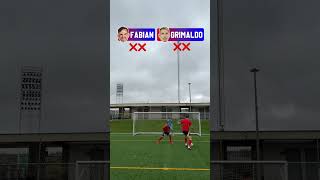 RETOS de FÚTBOL con GRIMALDO y FABIAN [upl. by Tod]