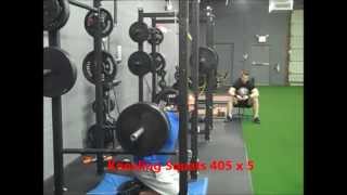 Kneeling Squats American Deadlifts Dynamic Back Extensions [upl. by Yenaffit568]