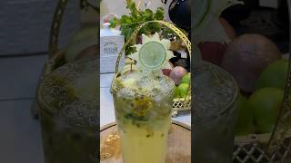 Passion Fruit Mojito🤤 shorts mocktail passionfruit trendingshorts [upl. by Englis]