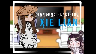 Fandoms react to …  Xie Lian  1  TGCF  Credits in Desc [upl. by Crane]