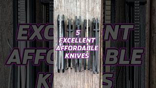 5 Excellent High Value Knives edc shorts Knife blade pocketknife [upl. by Cordy701]