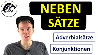 NEBENSÄTZE Adverbialsätze Relativsätze Fragesätze usw  Deutschunterricht [upl. by Kuebbing]