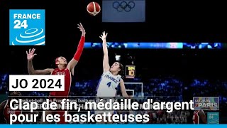 JO 2024  clap de fin des Jeux de Paris sur une médaille dargent pour les basketteuses [upl. by Pilloff]