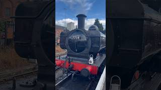 7714 Severn Valley Railway  railway trains svr 7714 steamtrain steam [upl. by Rimhsak675]