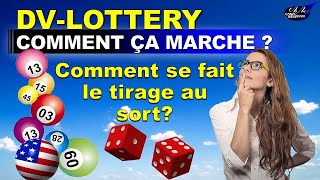 DVLOTTERY  Comment se passe la procédure de sélection des Candidats pour la Green card [upl. by Ivz]