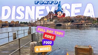 Tokyo Disney Sea 🇯🇵 FIRST Visit  FULL DAY TRIP✨  Episode 2 [upl. by Hairym43]