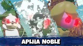 Alpha Noble Pokemons Get All 8 Hisuian Alpha Pokemons EASY [upl. by Ferino957]