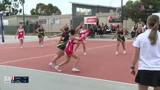 Ballarat FNL RD3 Netball 2024 Ballarat vs Lake Wendouree [upl. by Alysia]