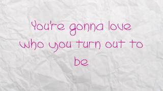 Hang in there Baby Lyrics on Screen  Bridgit Mendler HD [upl. by Einahpehs]