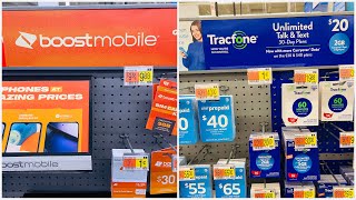 WALMART BOOST MOBILE TRACFONE PREPAID NO CONTRACT BUDGET FRIENDLY PHONE [upl. by Rozelle497]