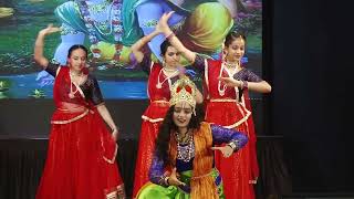 ADAs Annual Program 2024 Hori Khelata Hai Giridhari Performed by Visharad Students [upl. by Nnyleahs]