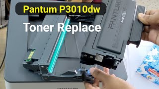 Replace Pantum P3010DW Printer Toner [upl. by Suilienroc]