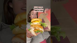 NEW Arby’s Thanksgiving Sandwiches 🦃❤️🥪 arbys arbysmenu thanksgiving turkeysandwich foodie [upl. by Assener]