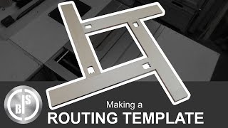 Awesome Jig How to Make an Adjustable Routing Template [upl. by Neetsyrk982]