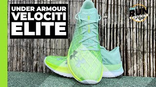 Under Armour Velociti Elite Review The verdict on Under Armours new carbon race shoe [upl. by Anabahs11]