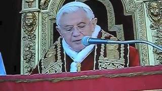 Benedetto XVI Augura Buon Natale in 68 lingue  Benedict XVI Wishes Merry Christmas in 68 languages [upl. by Kelsey]