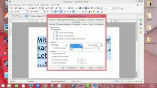 OpenOffice Silbentrennung einstellen [upl. by Armillas]