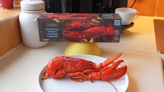 Luxury Canadian Whole Cooked Lobster  Iceland  Food Review [upl. by Nitza531]