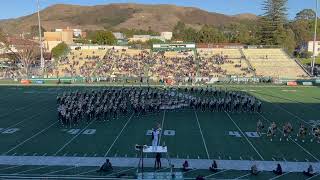 Cal Poly Mustang Band Senior Halftime Show  November 16 2024 [upl. by Madaih]