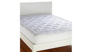 Concierge Collection Gel Memory Loft Mattress Pad [upl. by Cockburn]