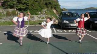 Highland Dancing Society at Tarbert Quay  Isle of Harris 2009 [upl. by Anivel]