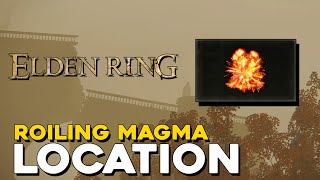 Elden Ring Roiling Magma Incantation Location [upl. by Eiralc951]