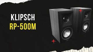 Klipsch Rp500m Bookshelft Speakers [upl. by Lust]