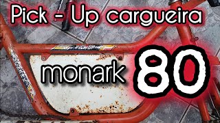 Bicicleta Antiga Monark Cargueira PickUp 80  parte 2 [upl. by Sokairyk]