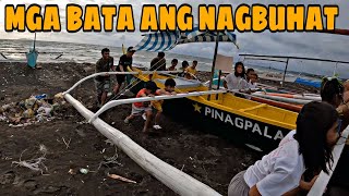 TINULUNGAN KAMI NG MGA BATA PARA MAITAAS ANG BANGKA [upl. by Danna577]