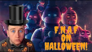 PLAYING THE ORIGINAL FIVE NIGHTS AT FREDDYS ON HALLOWEEN [upl. by Almat724]