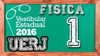 Física  Questão 1  Exame Discursivo UERJ 2016 [upl. by Fotzsyzrk]