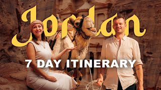 How to travel Jordan  OUR PERFECT 7 DAY ITINERARY [upl. by Nivel]