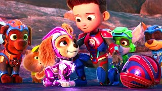 PAW Patrol The Mighty Movie BEST Moments w Marshall amp Chase  30 Minute Compilation  Nick Jr [upl. by Sioled]