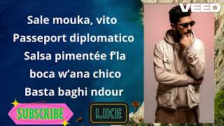 كلمات أغنية quotVideo Lyrics El Grande Toto quotDiplomatico [upl. by Ladnyc31]