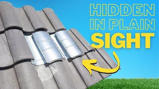 How to Install an O’Hagin Vent on an S Shaped Tile Roof [upl. by Whit]