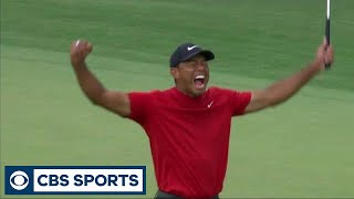 Tiger Woods wins the 2019 Masters  Golf  CBS Sports [upl. by Annoyed]