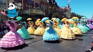 2019 Easter Pre Parade featuring Azalea Trail Maids  Magic Kingdom  Walt Disney World [upl. by Noryk]