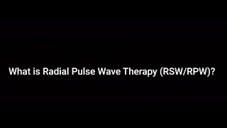 What is Radial Pulse Wave Therapy RSWRPW shockwavetherapy physicaltherapy [upl. by Teena731]