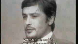 Le Samouraї Alain Delon interview [upl. by Eiznekam]