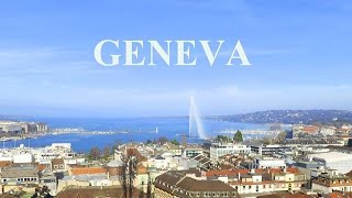 GENEVA City Tour  Switzerland [upl. by Luapnhoj108]