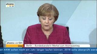 Angela Merkel zum Atomausstieg 30052011 [upl. by Helsa]