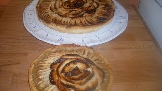 Comment faire une tarte aux pommes RECETTE tarte aux pommes [upl. by Redienhcs]