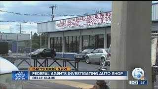 DEA investigates Belle Glade car sales amp repair company [upl. by Lussi]