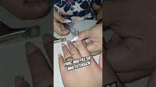 NAIL FILE SA NAIL EXTENSIOM [upl. by Sheila]