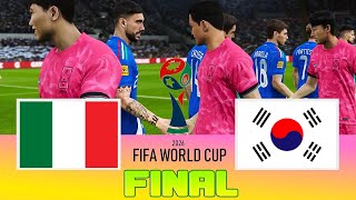 ITALY vs SOUTH KOREA  Final FIFA World Cup 2026  Full Match All Goals  Football Match [upl. by Ofilia]